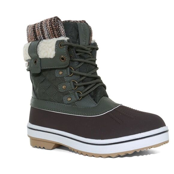 Womens Khombu Ruby Pack Boot Olive/ Brown - Picture 1 of 8